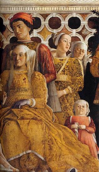 Andrea Mantegna The Court of Gonzaga Spain oil painting art